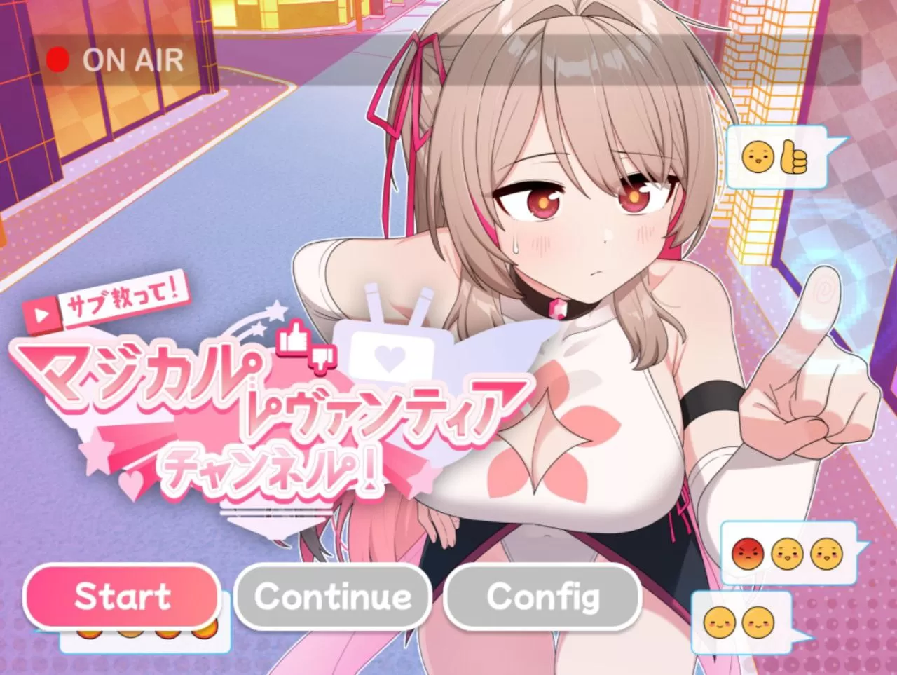 [RPG/中文]魔法少女蕾万蒂娅的直播频道[PC/1.43G]