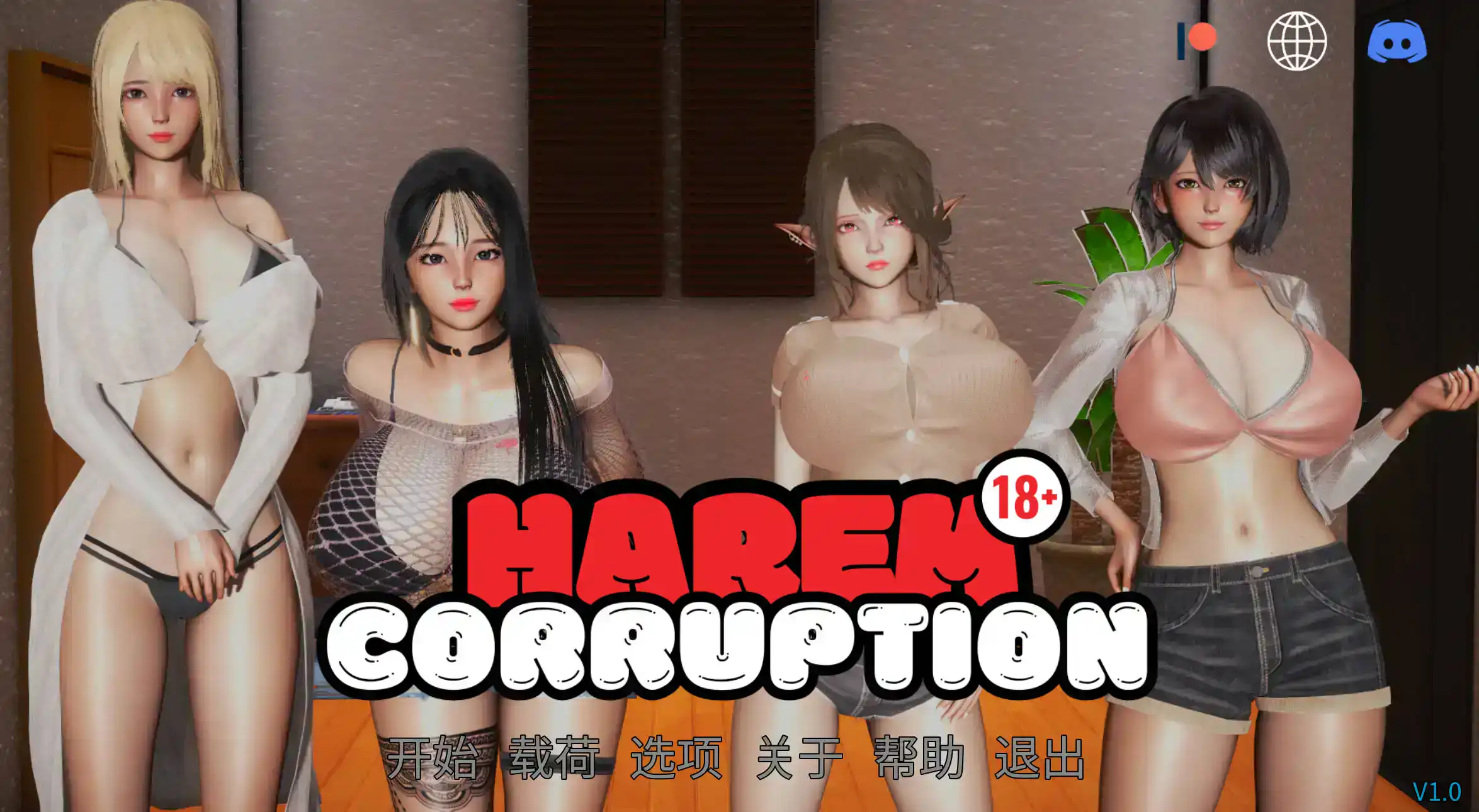 【欧美SLG/汉化/动态】后宫腐败4.0官中汉化版【PC 安卓/1.58G/更新】