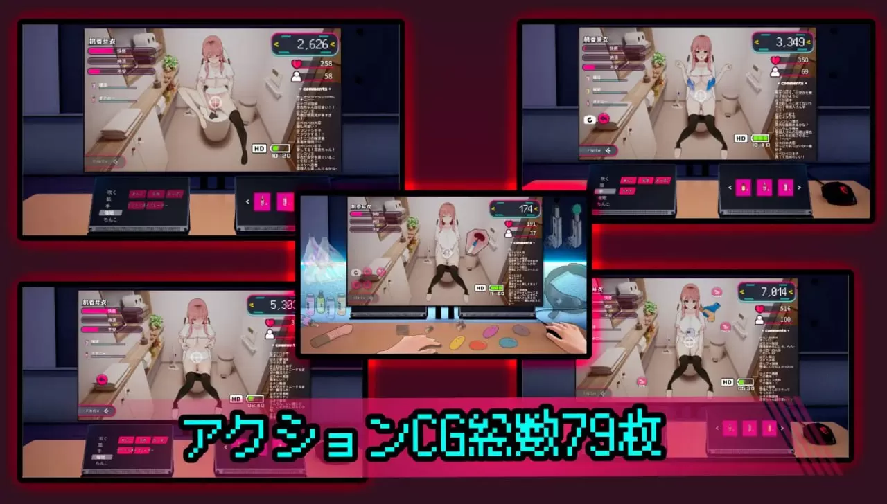 【SLG/官中/动态/CV】厕所【PC/1.34G】Toilet