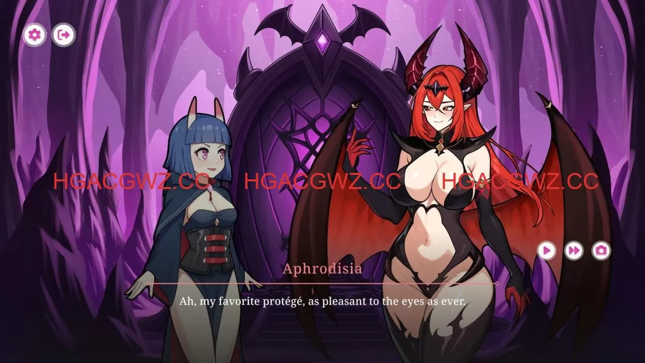【SLG/中文/动态】阿芙罗狄西亚的魅魔：阿可的初吻【PC/3G】Succubus of Aphrodisia: Ako's First Embrace